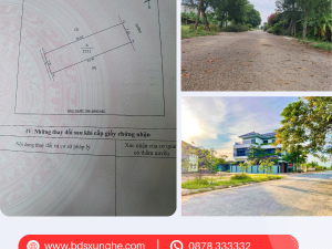 Bán đất đẹp xóm 5 Nghi Kim, TP Vinh | 213m² gần bến xe, giá siêu hợp lý!