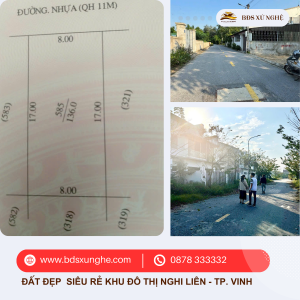 Đất Đẹp Siêu Rẻ Khu Đô Thị Nghi Liên - TP. Vinh