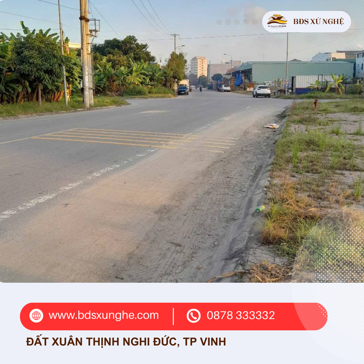 Bán đất Xuân Thịnh, Nghi Đức, TP Vinh: Diện tích 124.5m2, giá chỉ 2 tỷ 2xx
