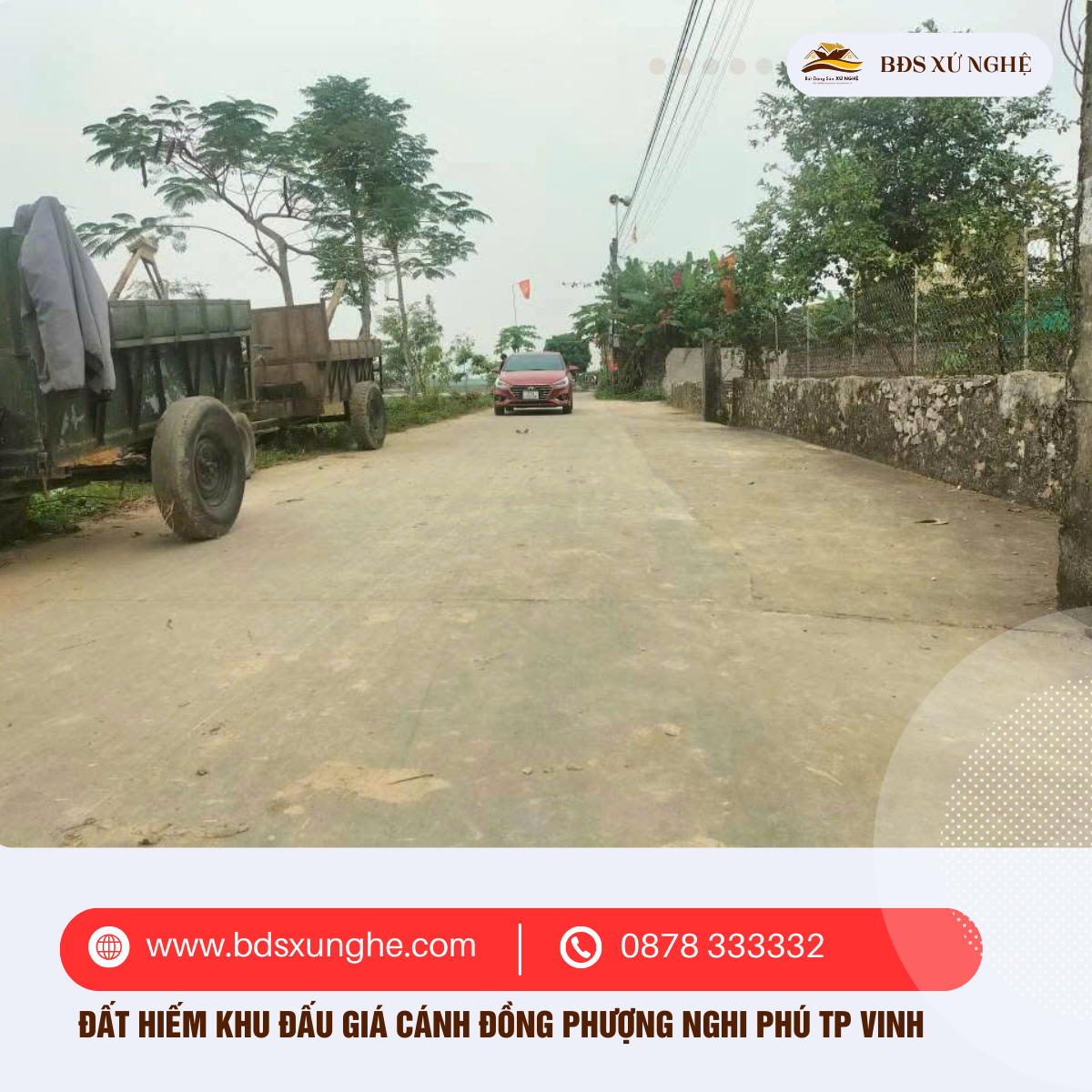 Đất vàng tại khu đấu giá Cánh đồng Phượng – Nghi Phú, TP Vinh: Vị trí đắc địa, giá trị tiềm năng