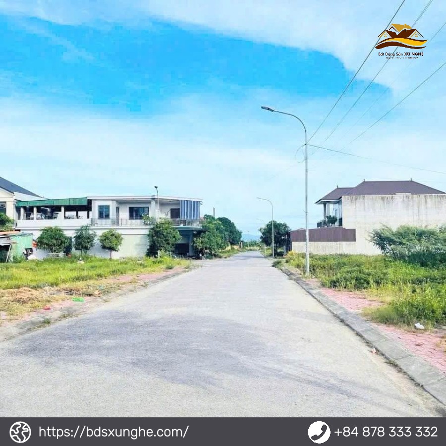 Lô Đất Mặt Đường QH 12m tại Xóm 1 Nghi Phong - TP. Vinh, Diện Tích 160,8m2, Giá Chỉ 1 tỷ 7xx