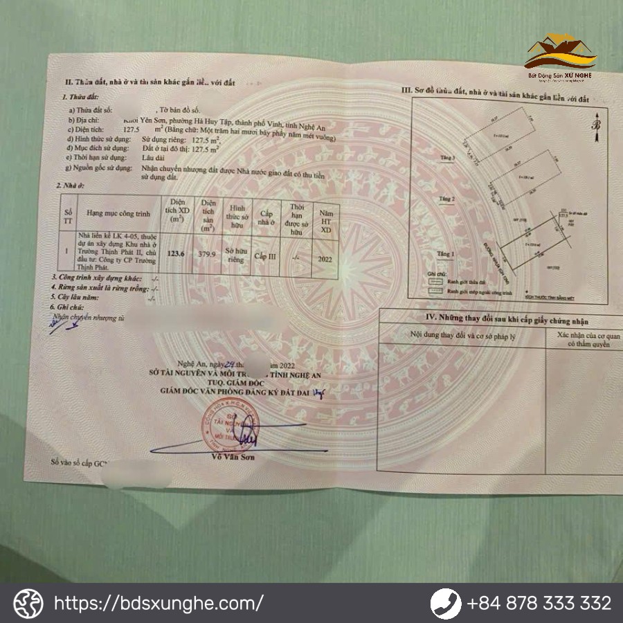 Biệt thự Trường Thịnh Phát: Đẳng cấp châu Âu tại phường Hà Huy Tập, TP. Vinh