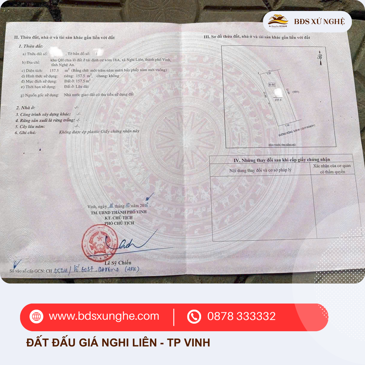 Đất Đấu Giá Nghi Liên - Vị Trí Đắc Địa, Giá Tốt Tại TP Vinh