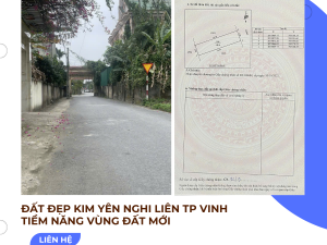 Đất Đẹp Kim Yên Nghi Liên TP Vinh - Tiềm Năng Vùng Đất Mới 3