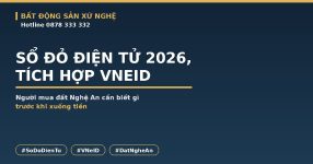 Sổ đỏ điện tử 2026 tích hợp VNeID cho người mua đất Nghệ An - Bất Động Sản Xứ Nghệ
