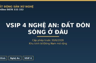 VSIP 4 Nghệ An - Khu kinh tế Đông Nam mở rộng