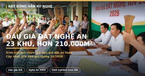 đấu giá đất Nghệ An 2026