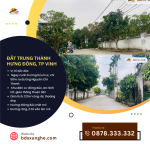 Bán đất Hưng Đông – Cơ hội đầu tư bất động sản tiềm năng tại TP Vinh