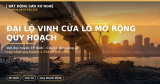 Đại Lộ Vinh Cửa Lò Mở Rộng 1.752ha: Đất Dọc Tuyến Đón Sóng Gì