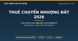 Thuế Chuyển Nhượng Đất 2026: Cách Tính 2% Và Ai Phải Nộp Ở Nghệ An